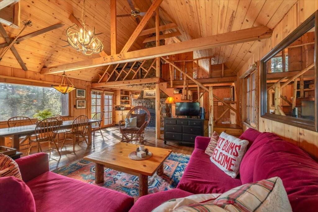 Coziest Cabin In Tahoe W Stone Fireplace Comfy Beds Close To Slopes & Lake Carnelian Bay Экстерьер фото