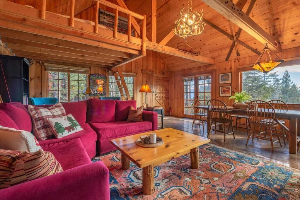 Coziest Cabin In Tahoe W Stone Fireplace Comfy Beds Close To Slopes & Lake Carnelian Bay Экстерьер фото